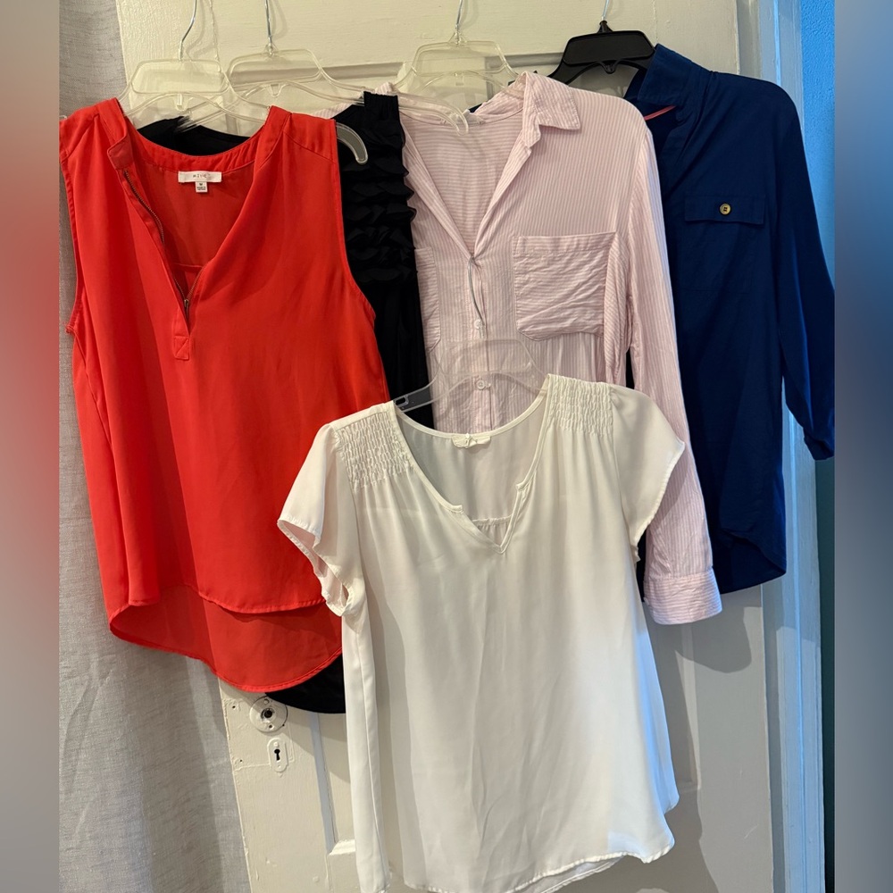 Bundle of summer shirts